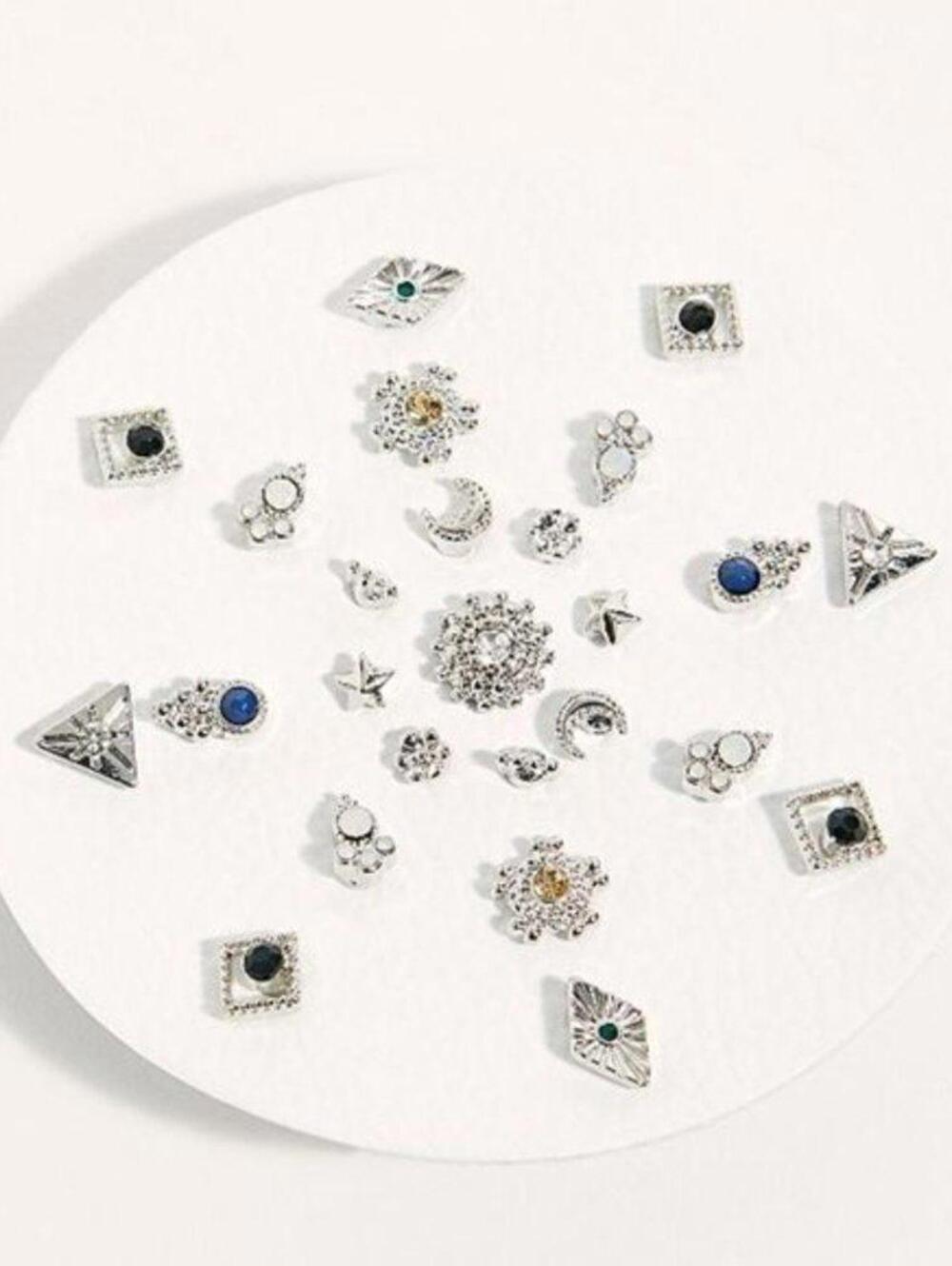 Free People Destination Stud Earring Set [001]